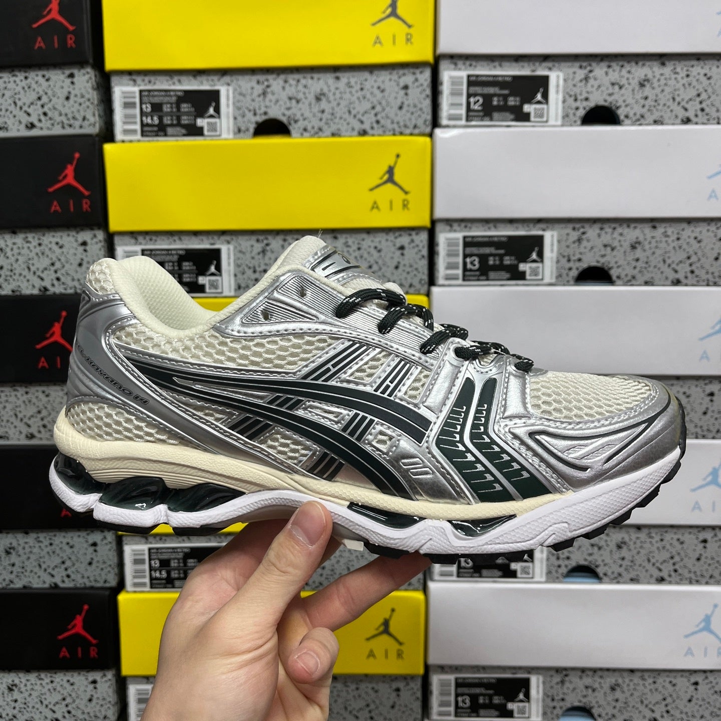 Asics Gel-Kayano 14 Kith Cream Scarab