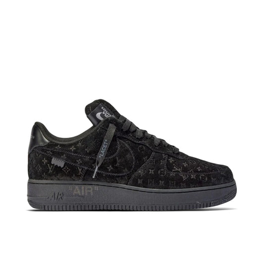 Nike Air Force 1 Low x LV By Virgil Abloh - (TRIPLE BLACK)