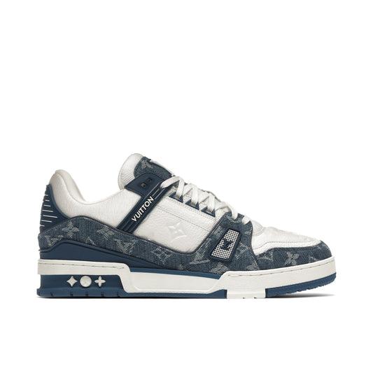 LV Trainer Denim Monogram - (BLUE)