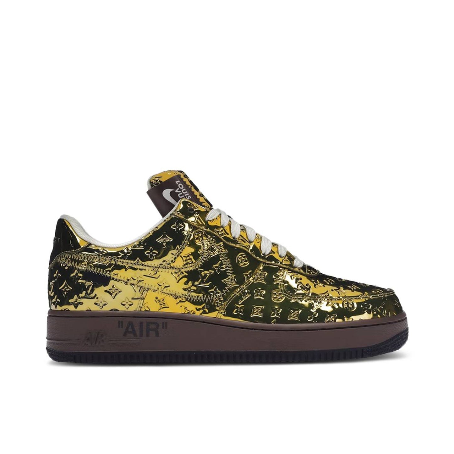 Nike Air Force 1 Low x LV By Virgil Abloh - (METALLIC GOLD)