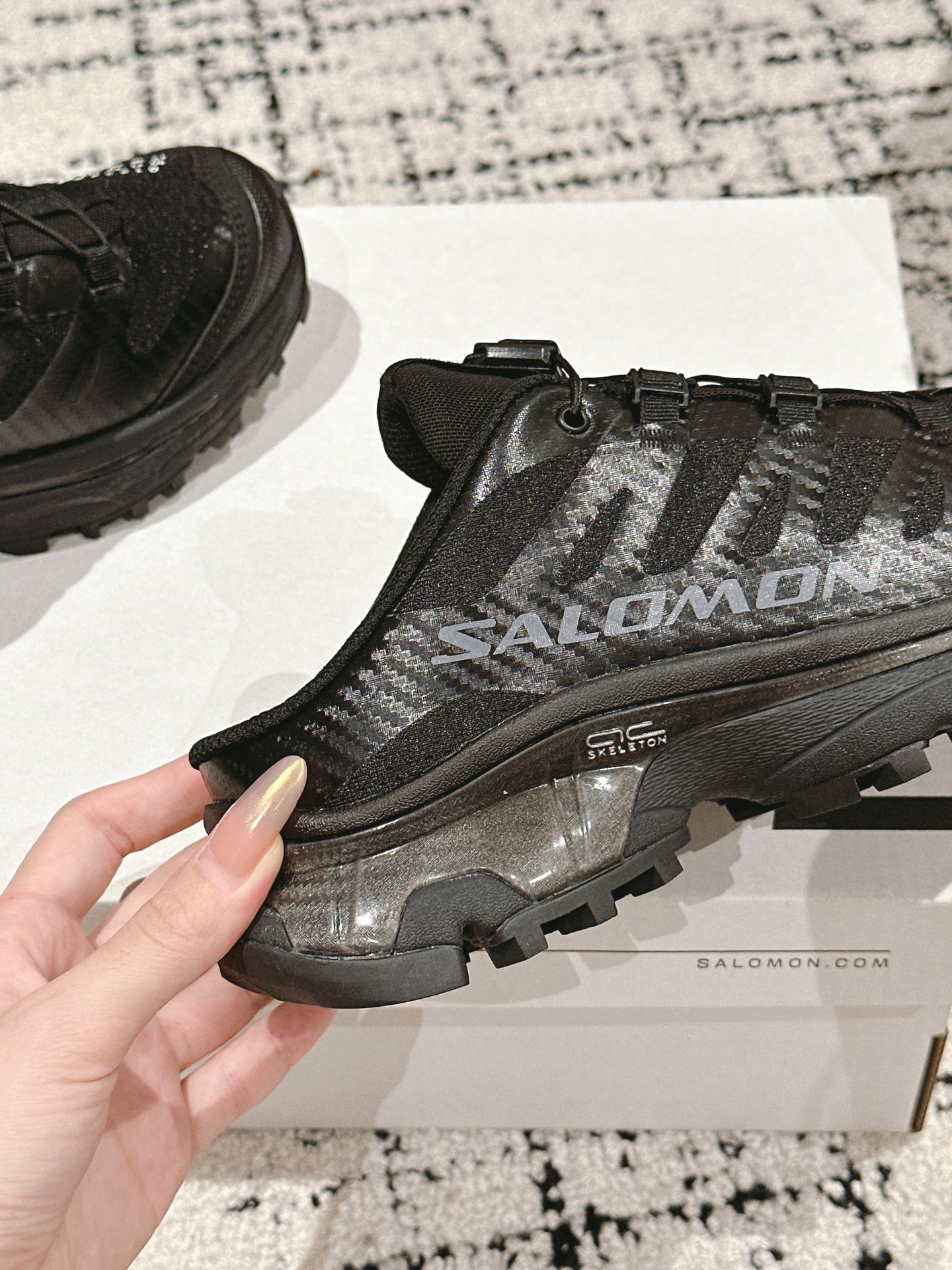 Salomon x Maison Margiela Cross Low Triple Black