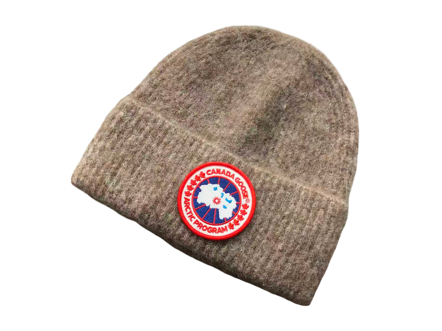 Canada Goose Pure Wool Beanie - (COFFEE)