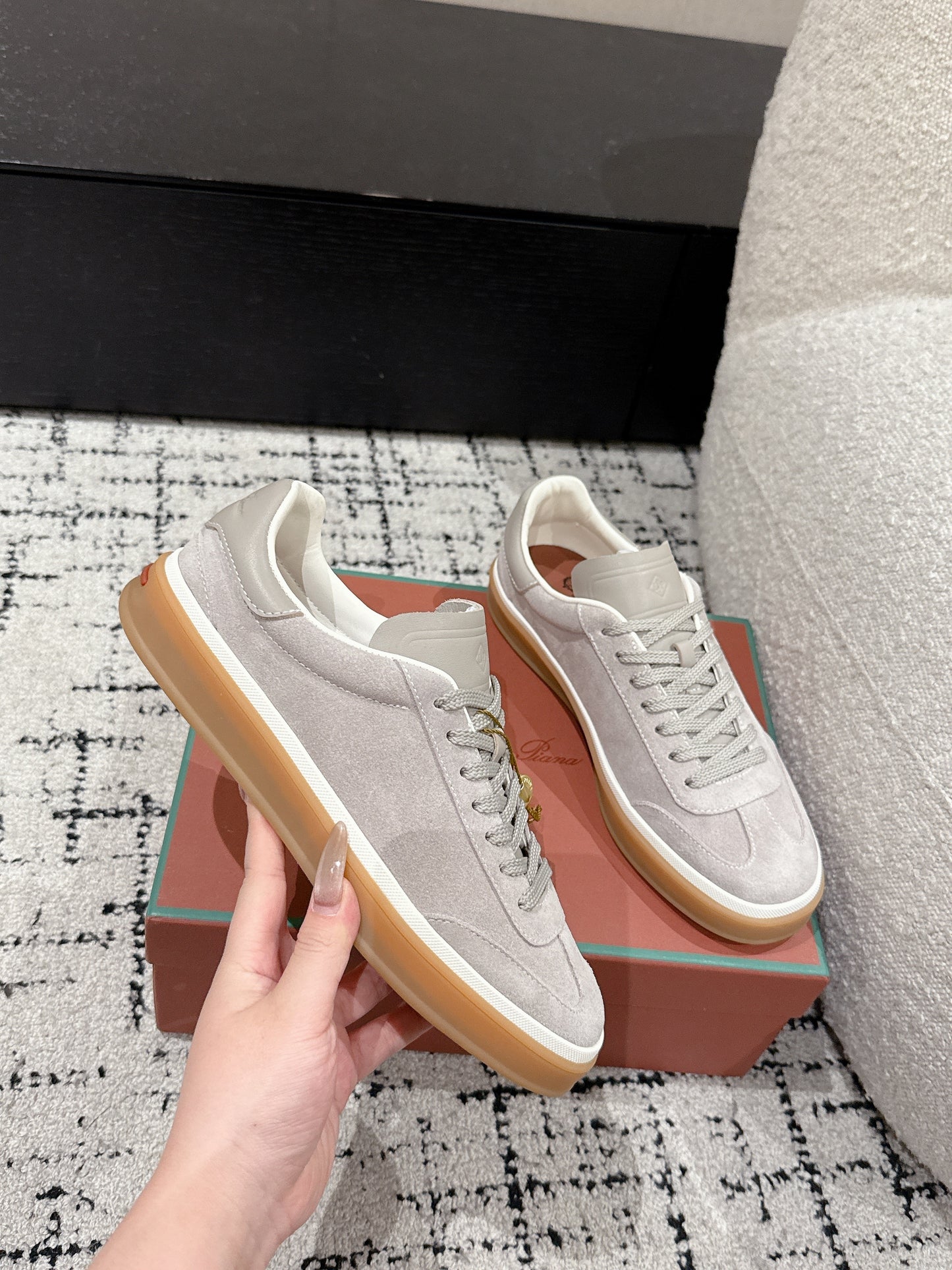 Loro Piana Tennis Walk Cream