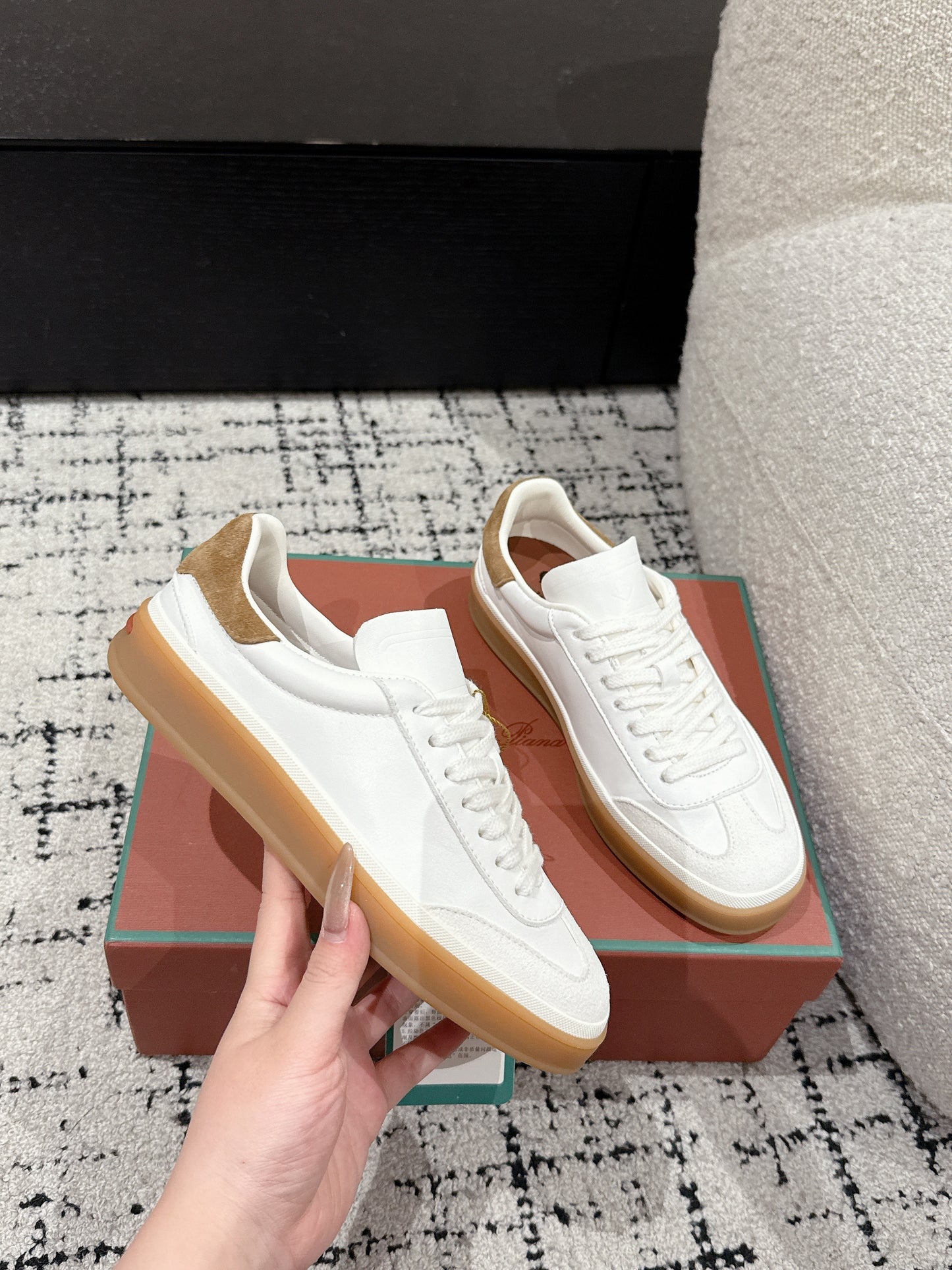 Loro Piana Tennis Walk White