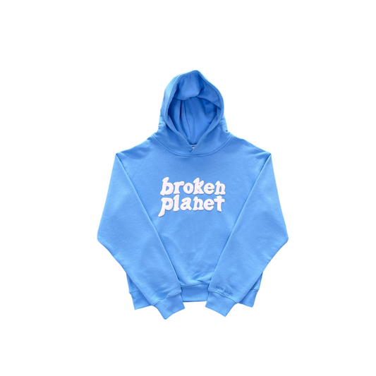 Broken Planet Classic Hoodie Baby Blue