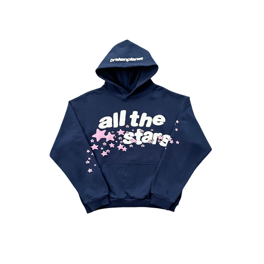 Broken Planet All The Stars Hoodie - (DEEP NAVY)