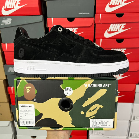 A Bathing Ape Bapesta - (DENIM BLACK/WHITE)