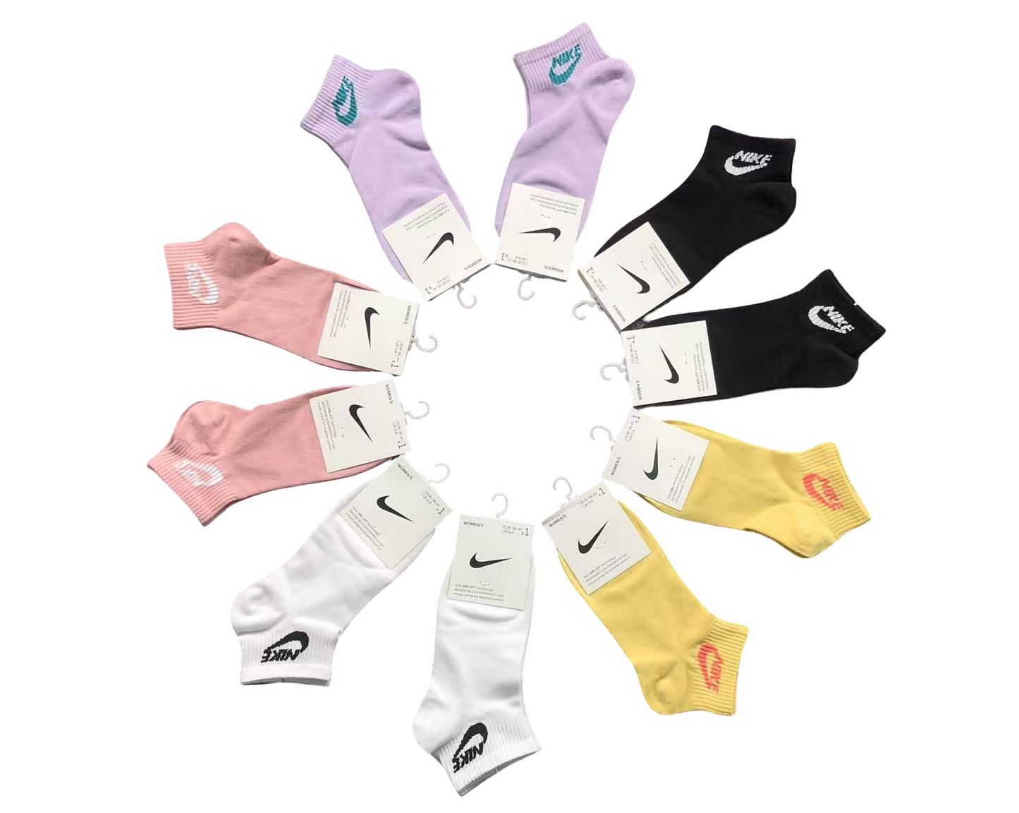 Nike Socks (10 Pairs) - COLOUR EDITION 5