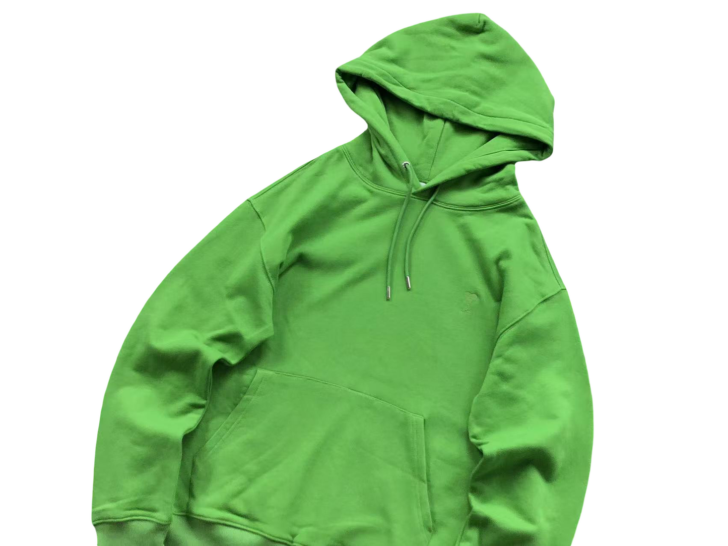 AMI Paris Classic Heart Hoodie - (GREEN)
