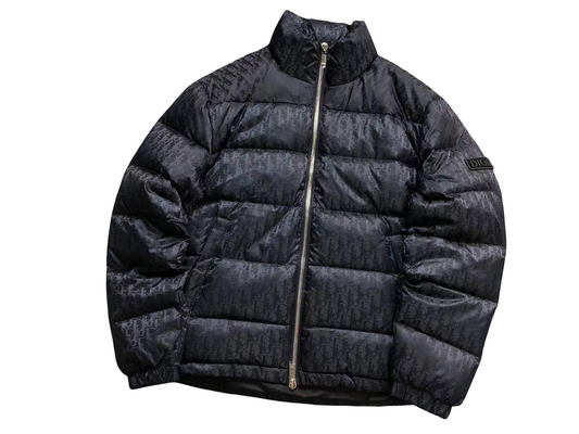 Dior Oblique Down Jacket - (NAVY)