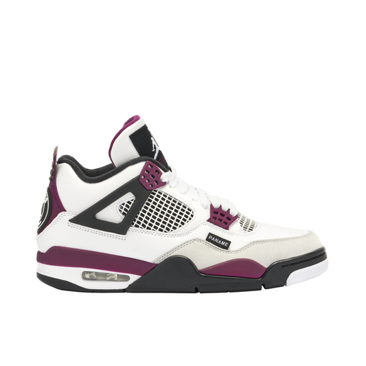 Jordan 4 Retro X PSG White Bordeaux