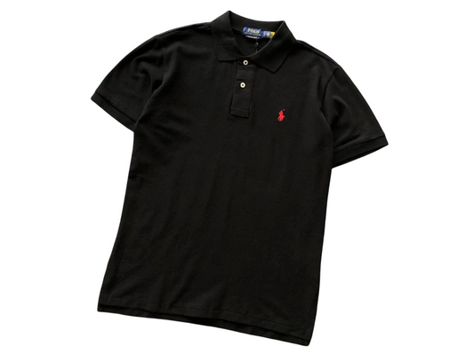 Ralph Lauren Classic Polo - (BLACK/RED)