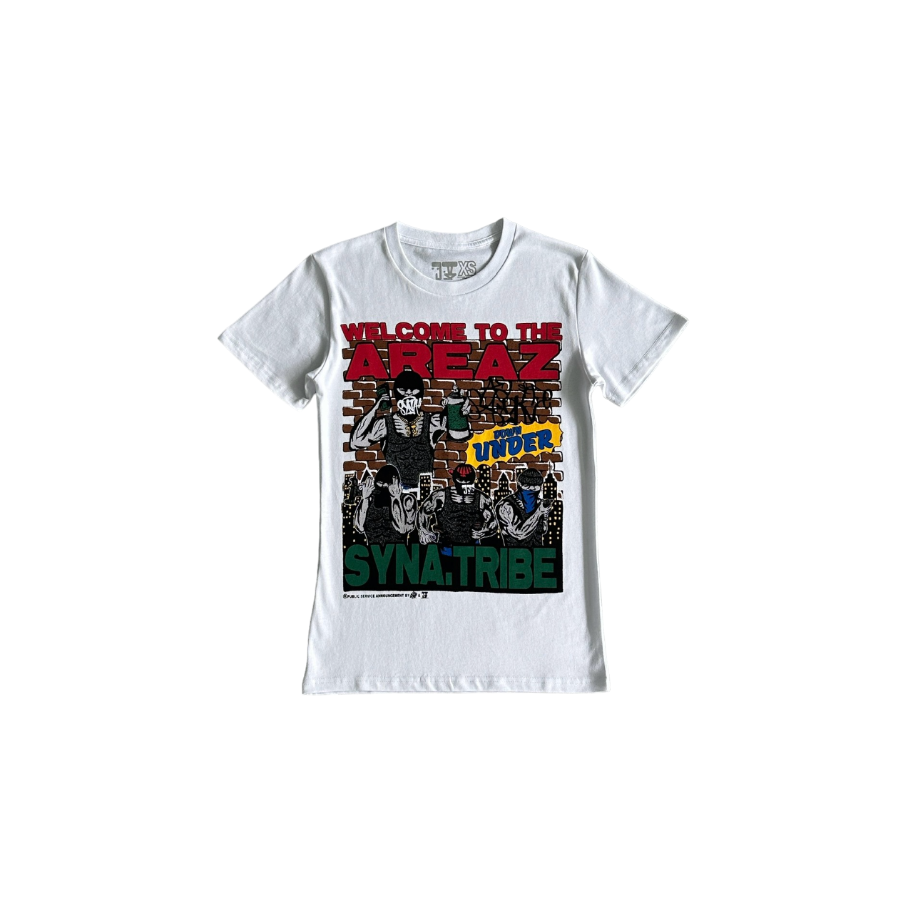 Syna Graffiti Tee - (WHITE)