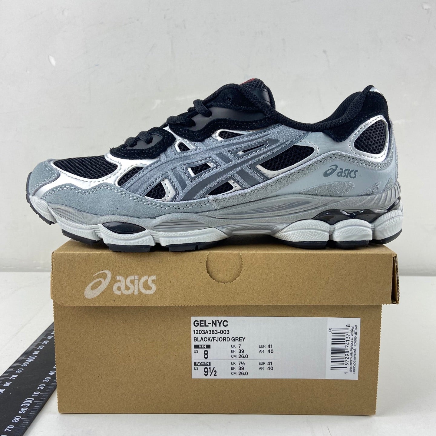 ASICS Gel-NYC Black Fjord Grey