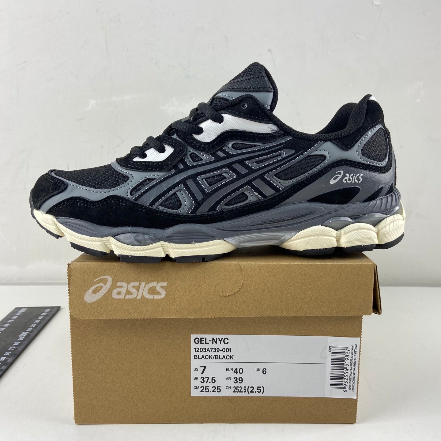 ASICS Gel-NYC Black Black