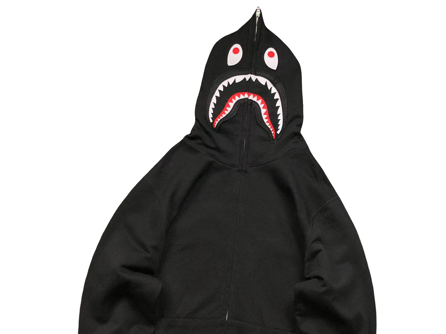 BAPE Shark Work Full Zip Hoodie Black