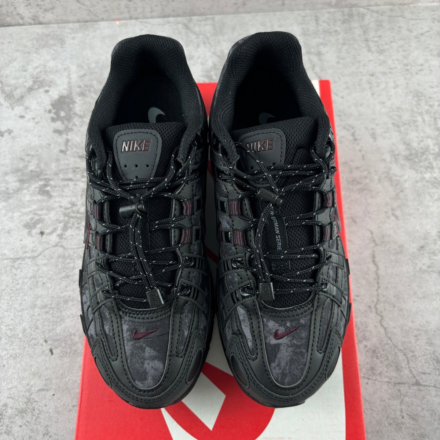 Nike P-6000 Black Burgundy Crush