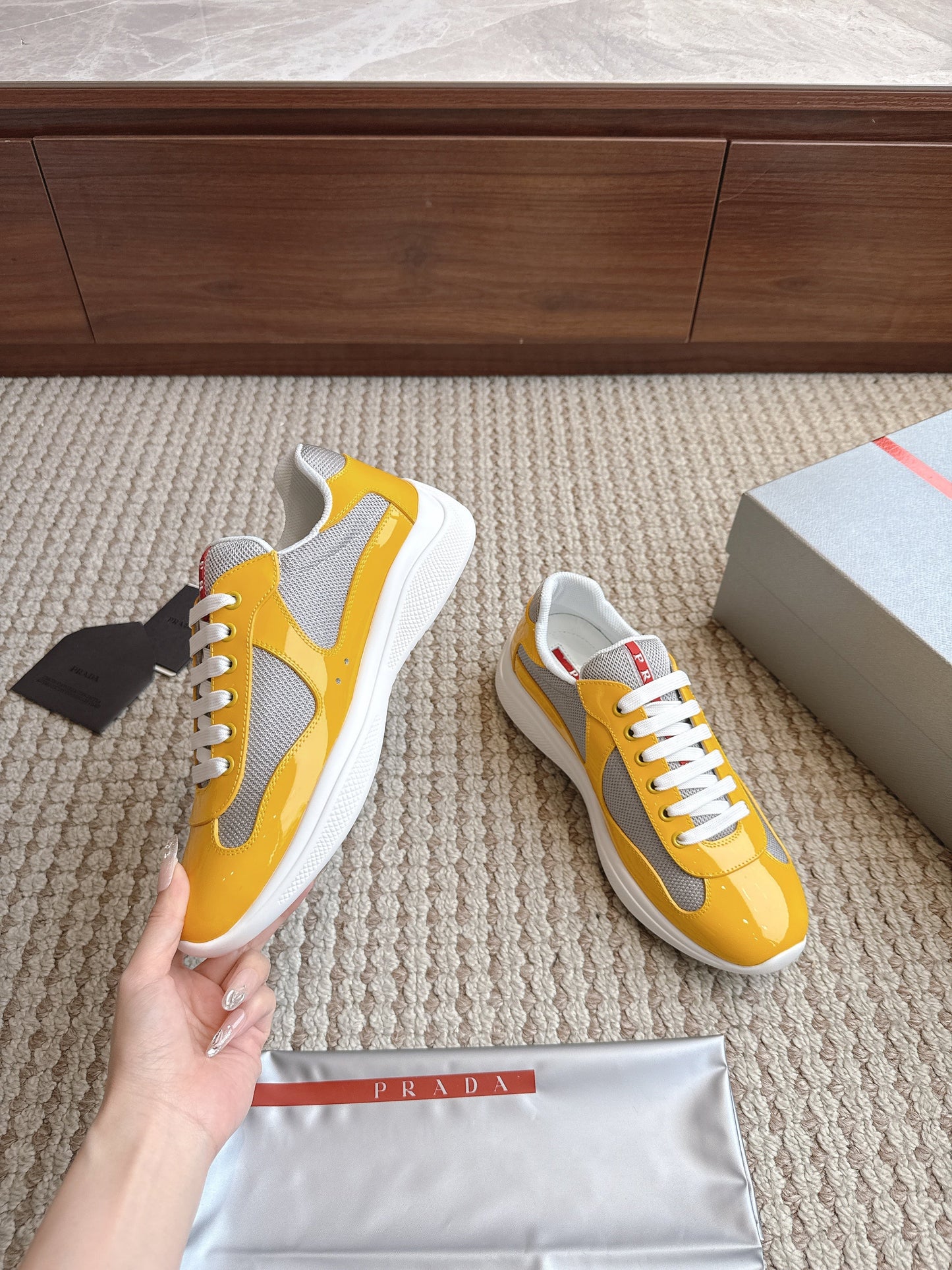 Prada America's Cup Amber Grey