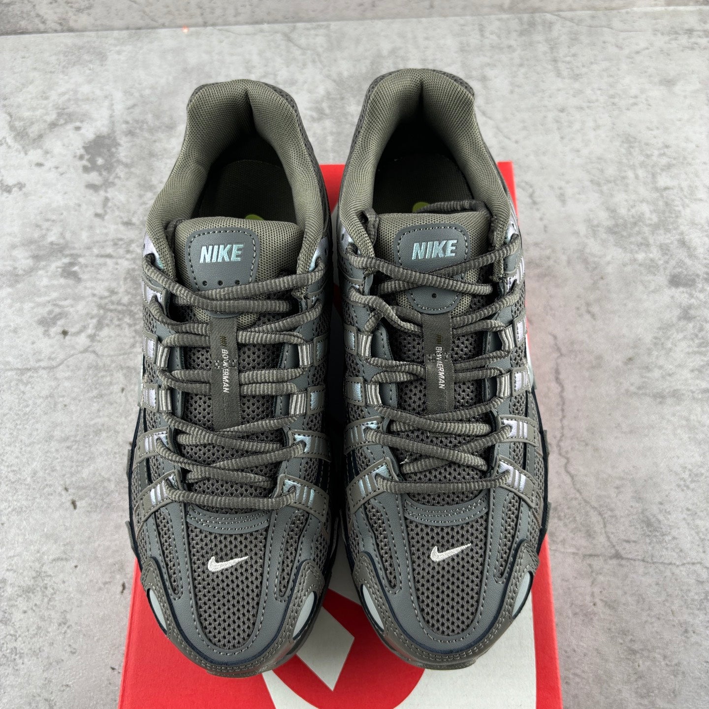 Nike P-6000 Cave Stone Metallic Silver