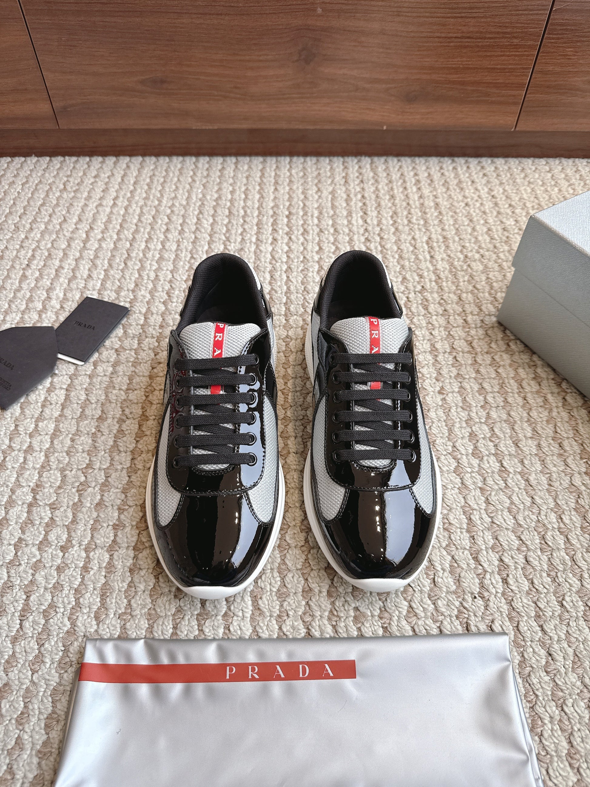 Prada America's Cup Black Grey White