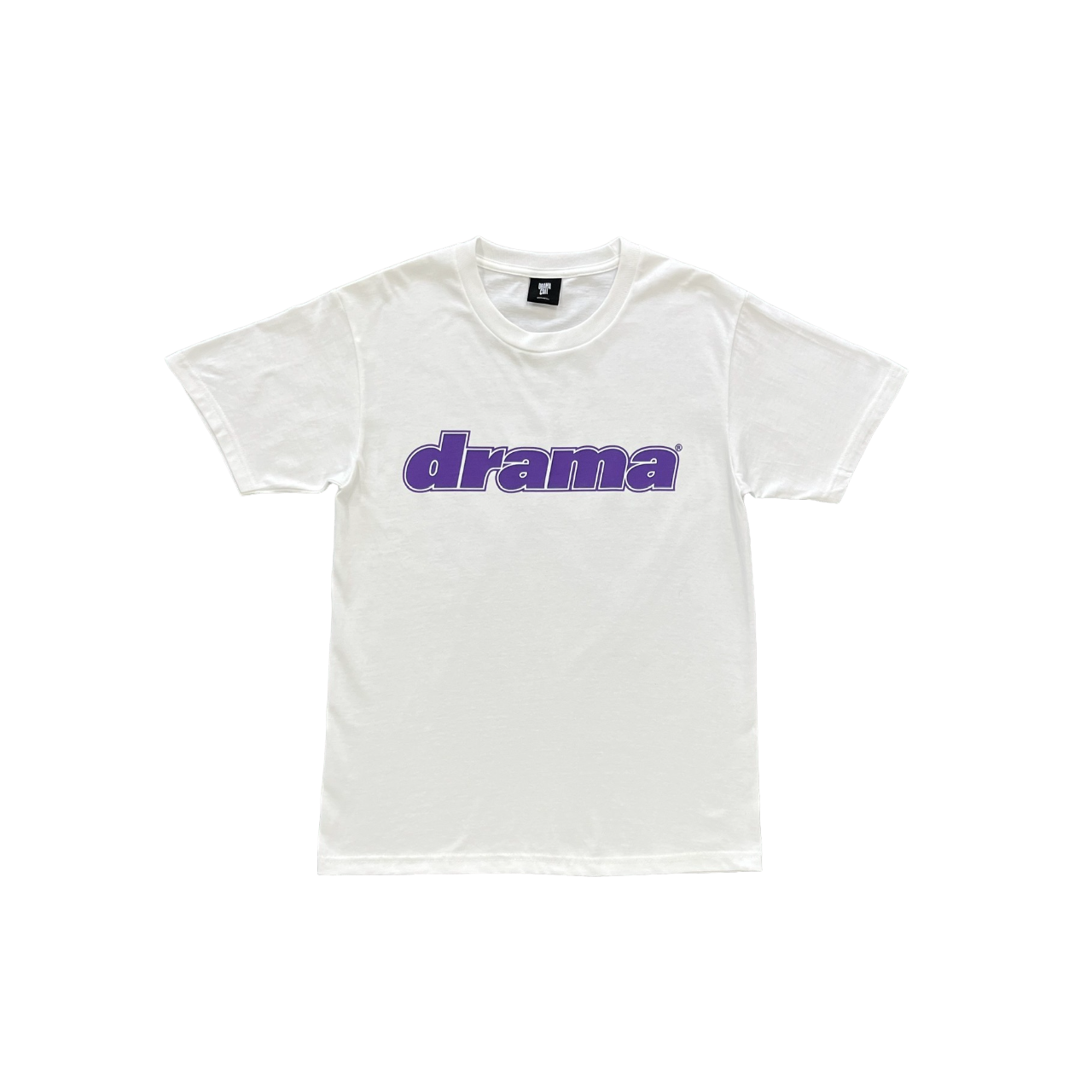 Drama Call Classic Tee - (WHITE/PURPLE)