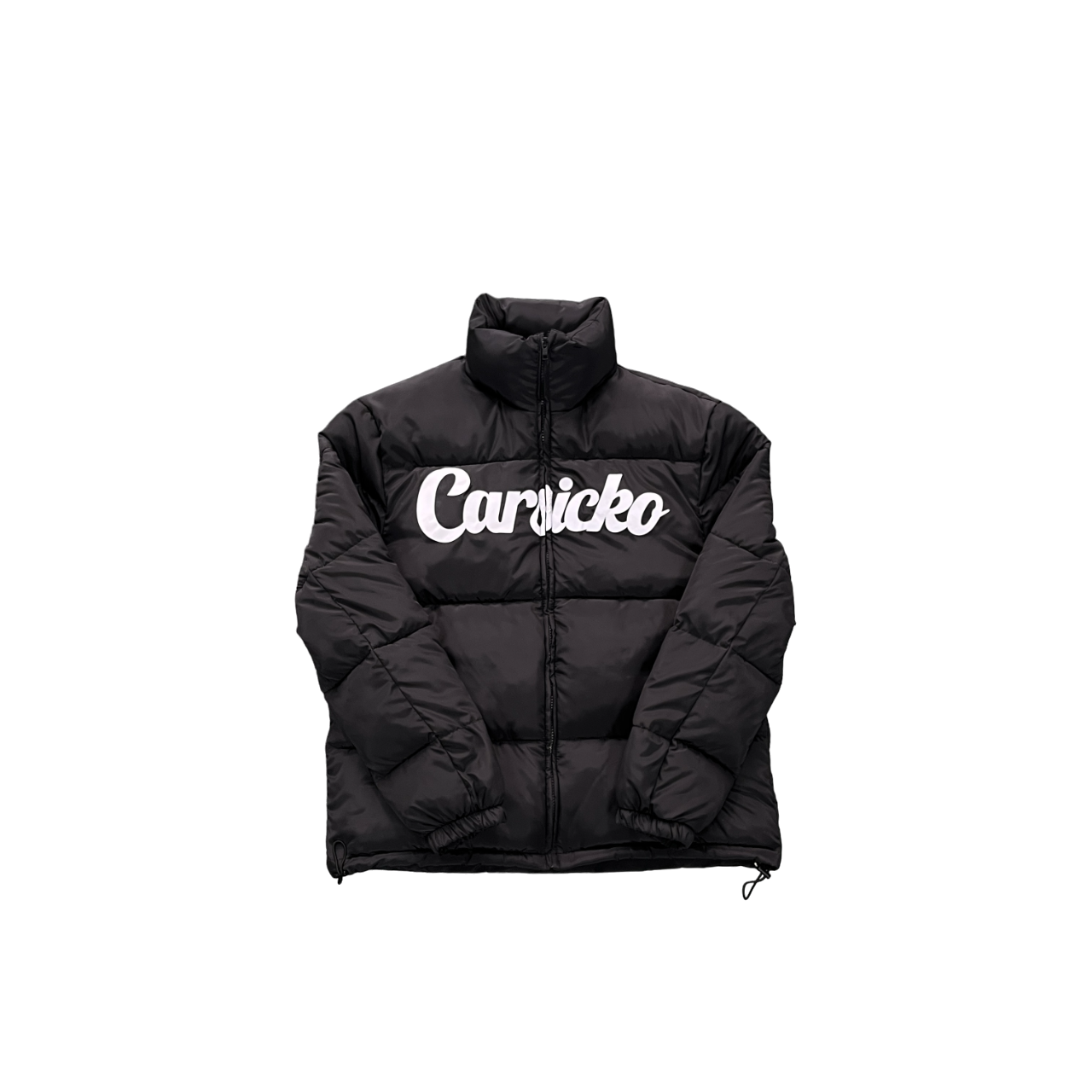 Carsicko Logo Puffer Jacket - (BLACK)