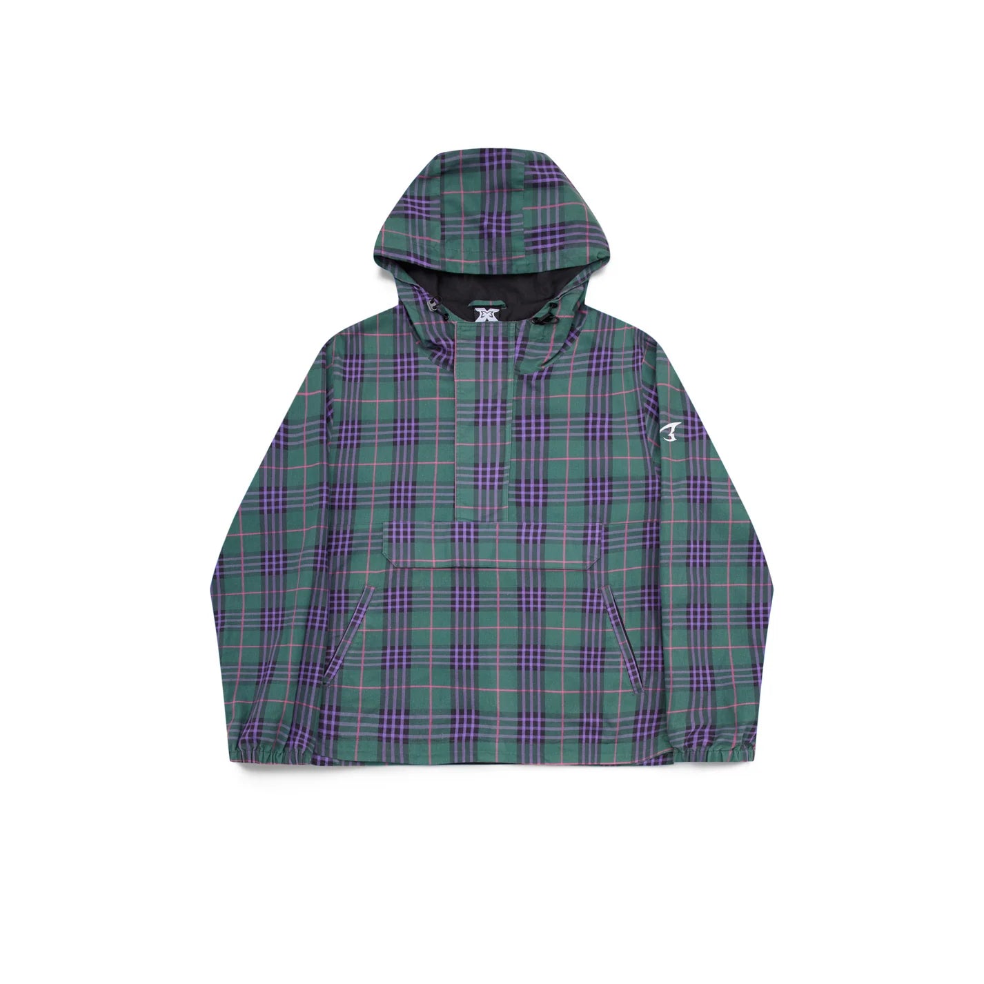 Mertra Tartan Jacket - (GREEN)