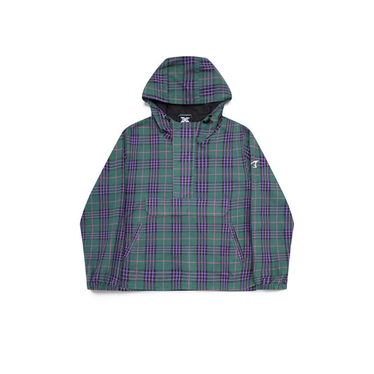 Mertra Tartan Jacket - (GREEN)