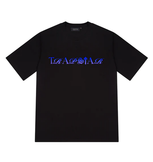 Trapstar Script Fade Tee Black
