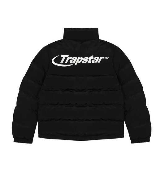 Trapstar Hyperdrive Puffer Jacket 2.0 - (BLACK/WHITE)