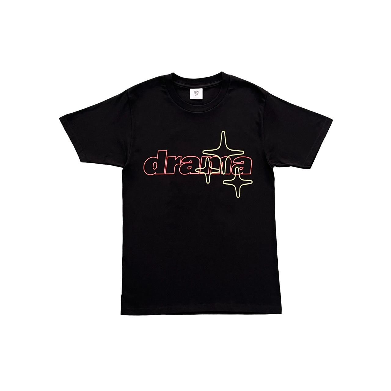 Drama Call Stars Tee - (BLACK/RED)