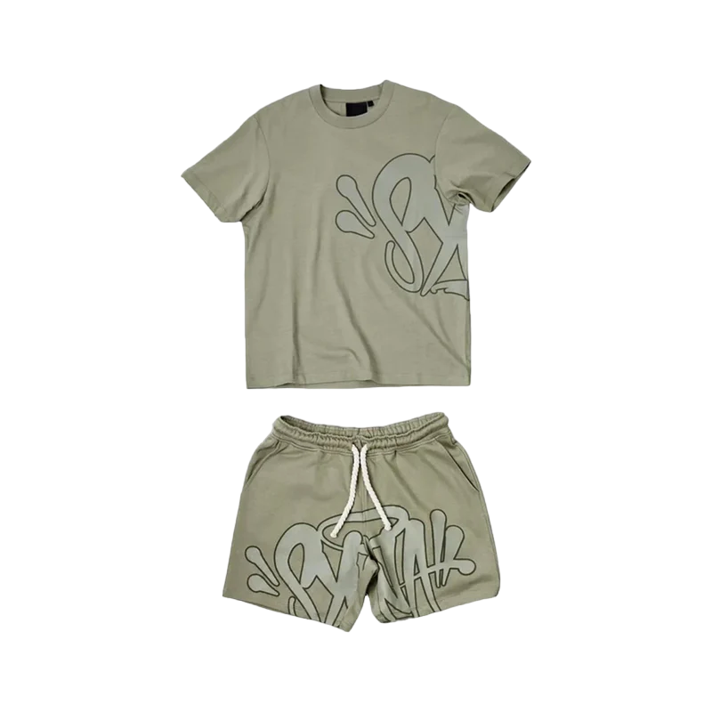 Syna World Short Set - (SAGE/KHAKI)