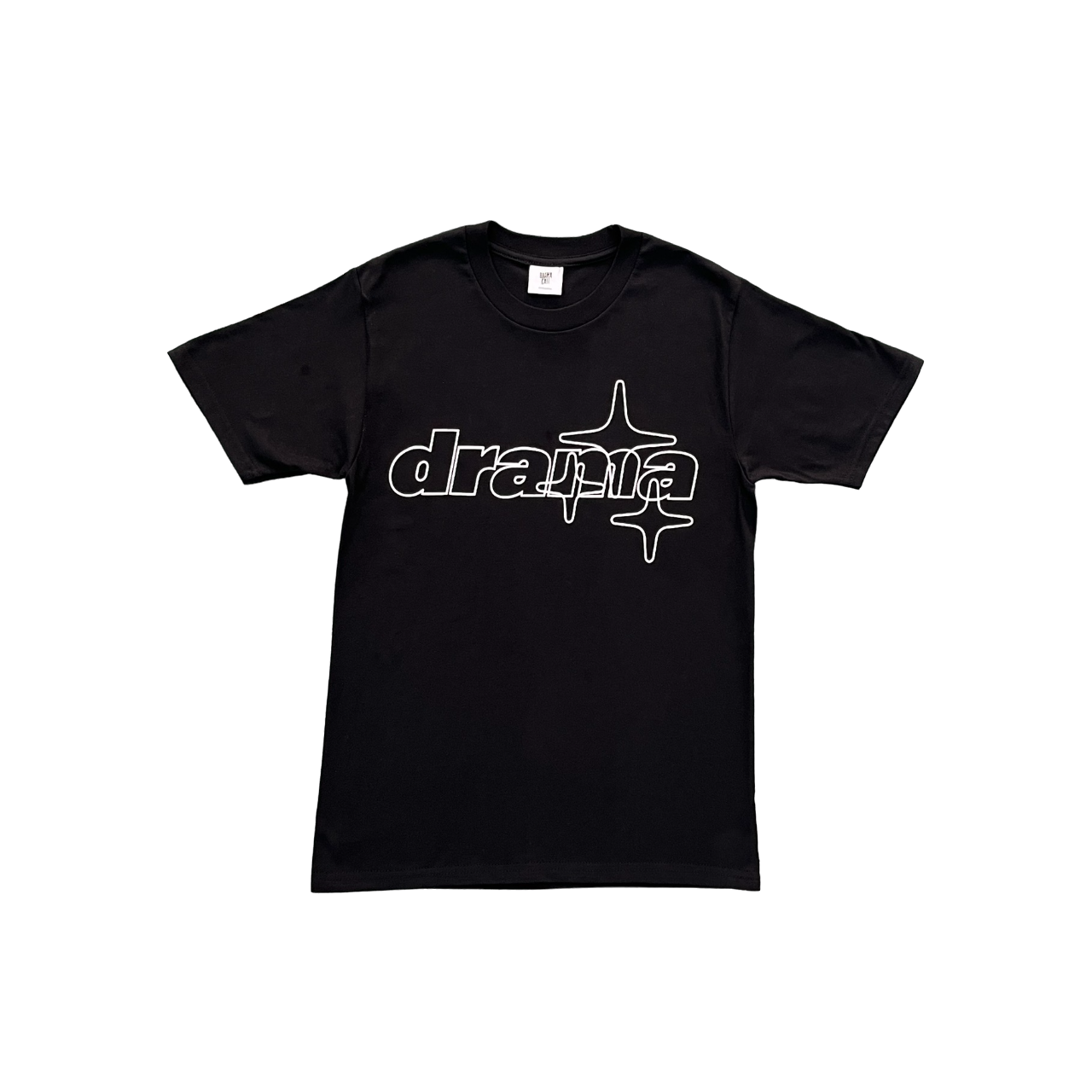 Drama Call Stars Tee - (BLACK/WHITE)