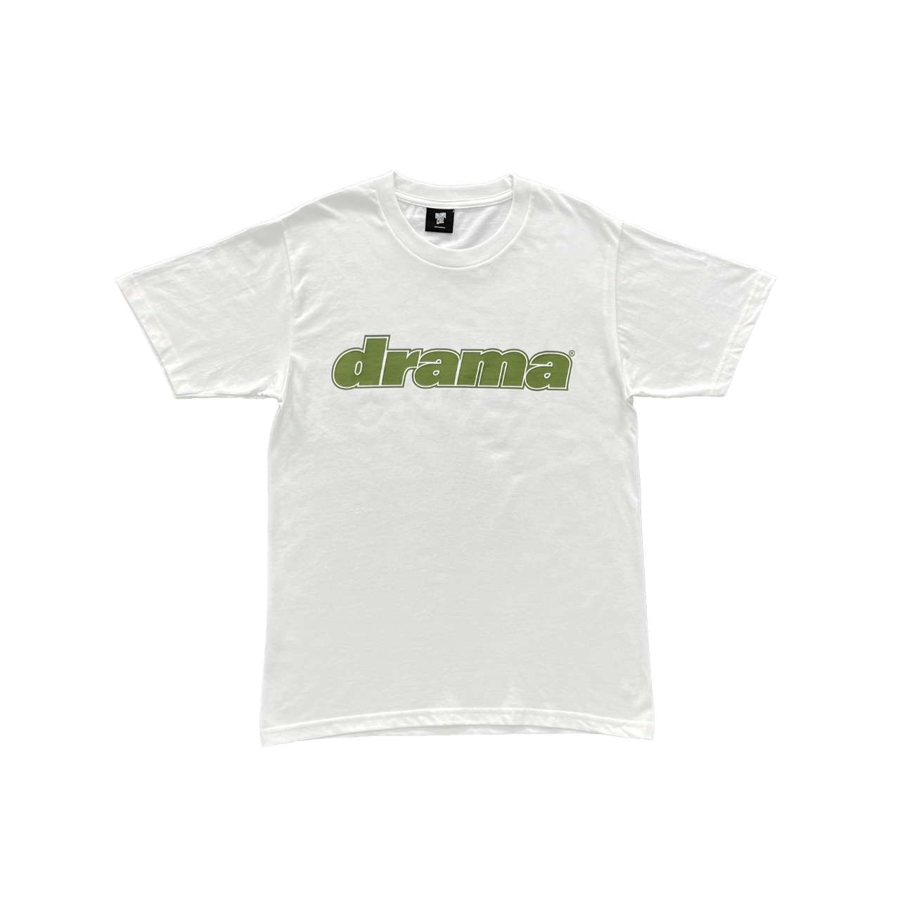 Drama Call Classic Tee - (WHITE/GRASS GREEN)