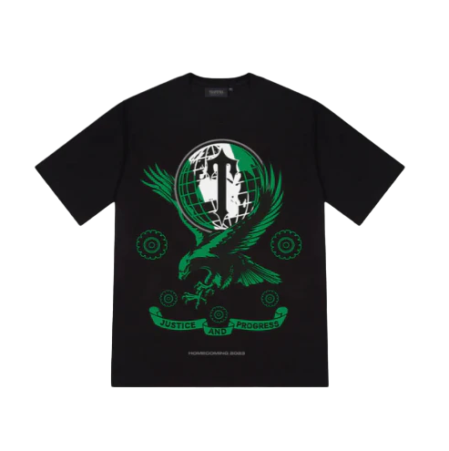 Trapstar Lagos x Homecoming Naija Graphic Tee Black