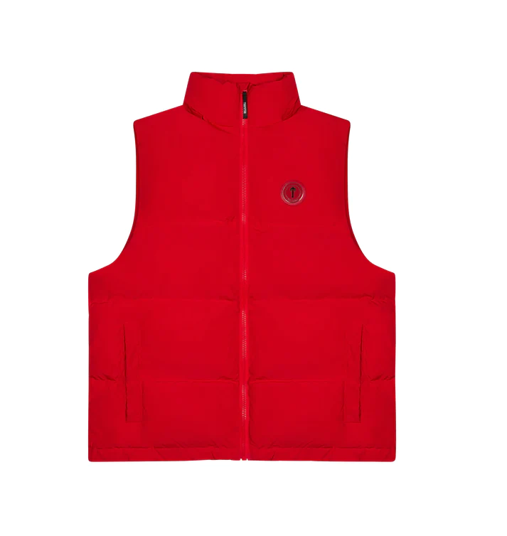 Trapstar Irongate T Badge Gilet - (RED)