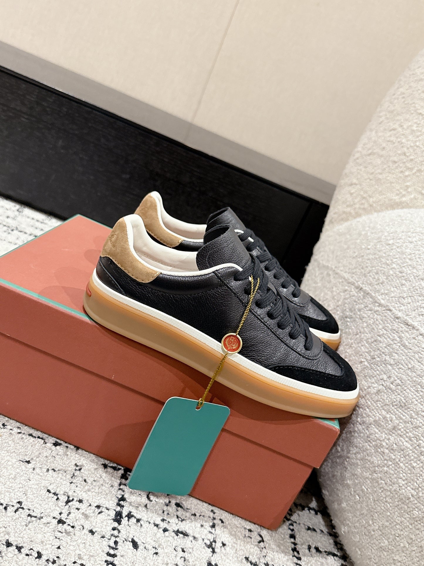 Loro Piana Tennis Walk Black