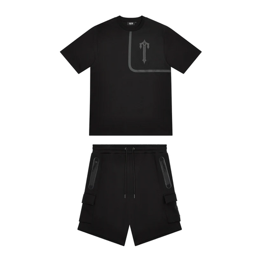 Trapstar Irongate T Tech Zip/T-Shirt Black