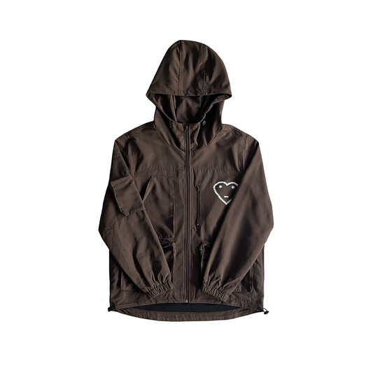 Carsicko Cargo Wind Jacket Brown