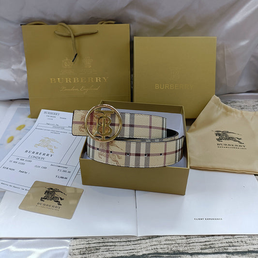 Burberry Vintage Circle Belt Bronze