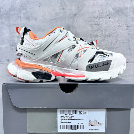 Balenciaga Track 3.0 - (WHITE/ORANGE/GREY)