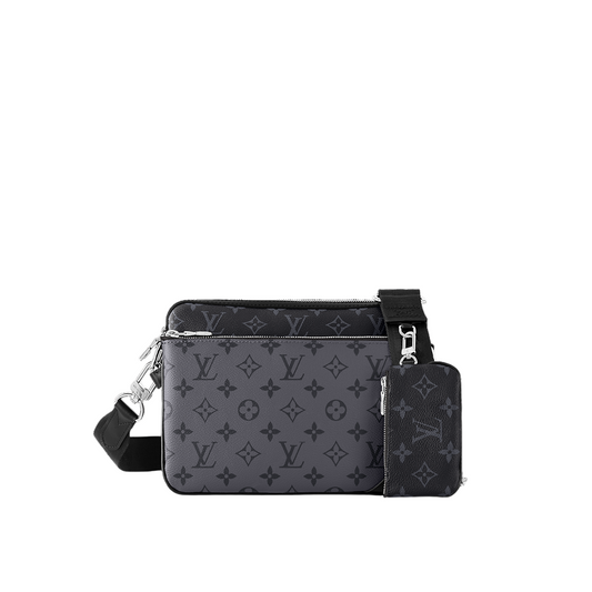 LV Trio Messenger Monogram Eclipse