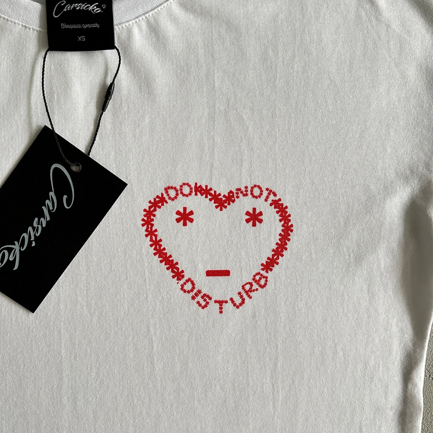 Carsicko DND Tee - (WHITE)