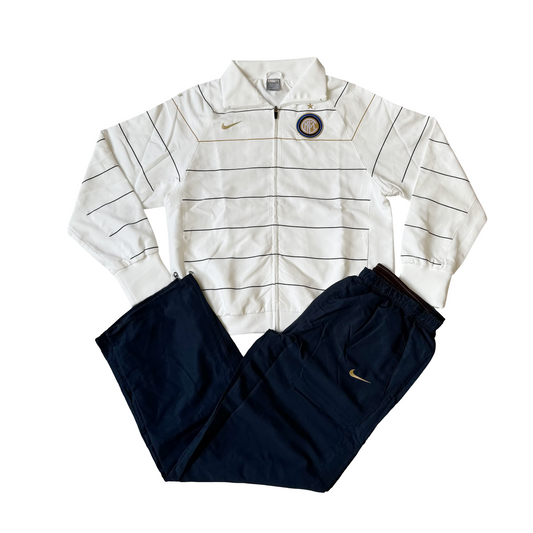 Nike Vintage Inter Milan Shell Suit - (WHITE)