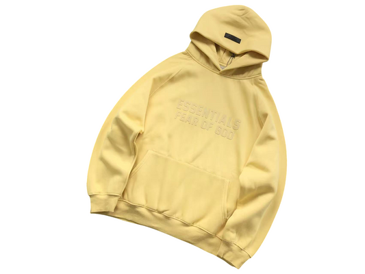 Fear Of God Essentials Hoodie - (BABY YELLOW)