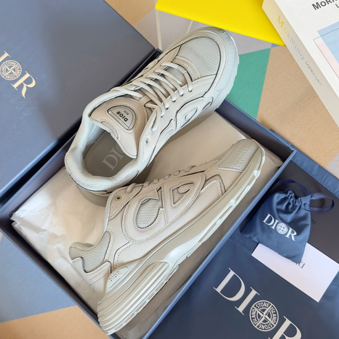 Dior x Stone Island B30 Grey