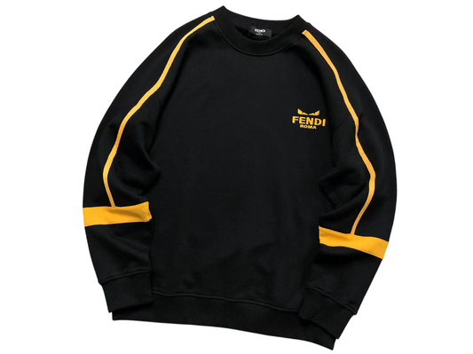 Fendi Roma Crewneck - (BLACK)