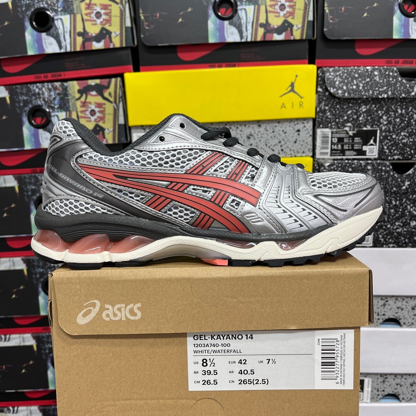 Asics Gel-Kayano 14 Silver Papaya