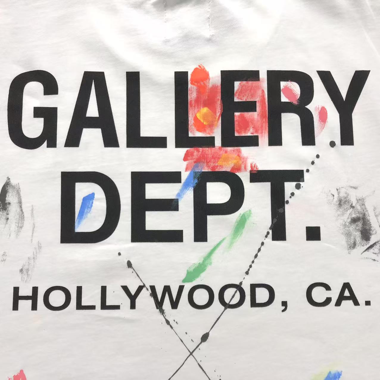 GALLERY DEPT. Painted Tee - (WHITE)