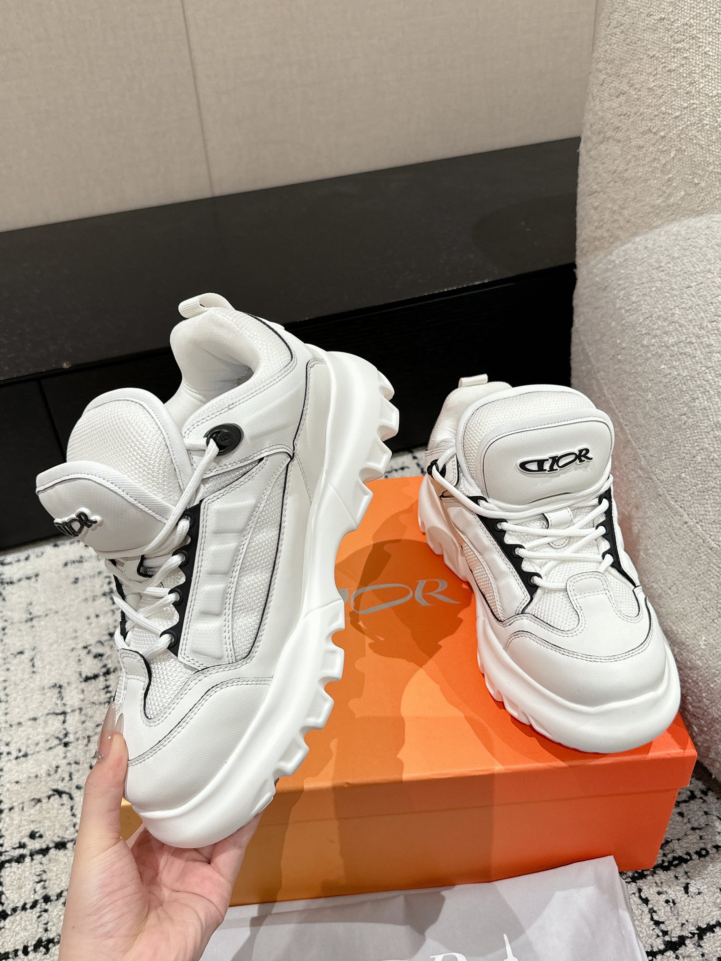 Dior x Lewis Hamilton Snow Derby White